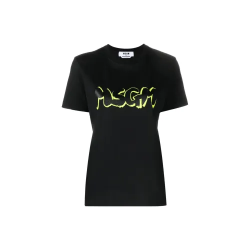 MSGM T-Shirts Women's Black