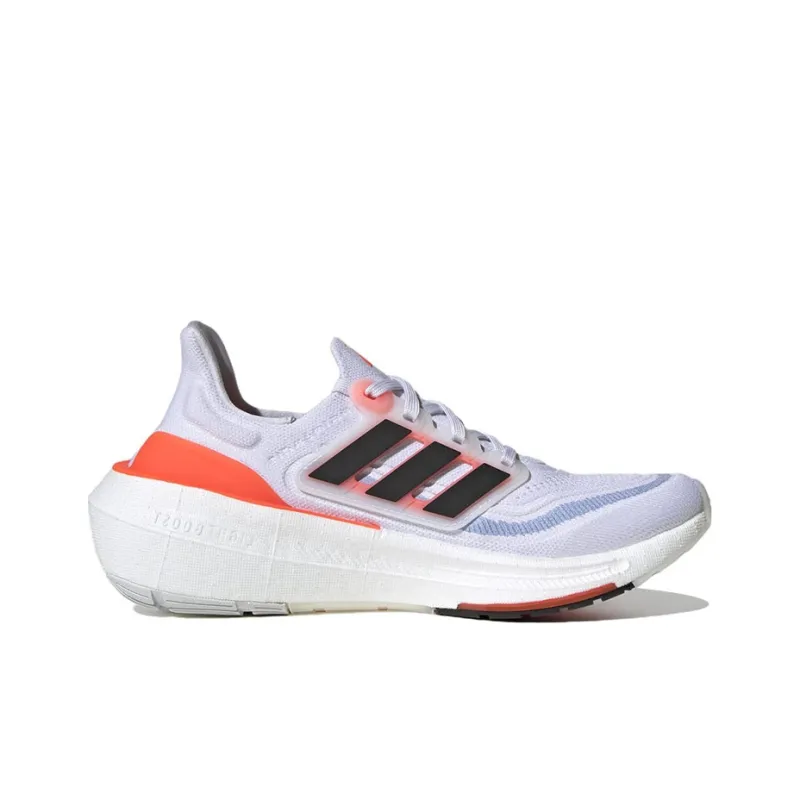 Adidas Ultra Boost Light White Black Solar Red Women's-1