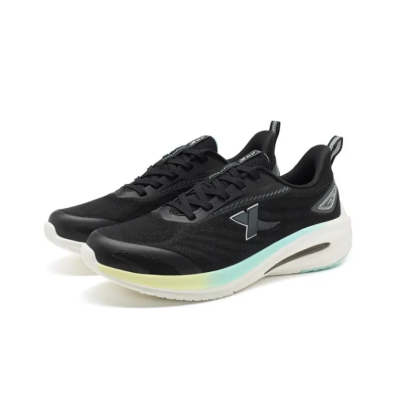 XTEP Lighten 7.0 Anti Slip And Wear Resistant Breathable Low Top Running Shoes Women's Black-2