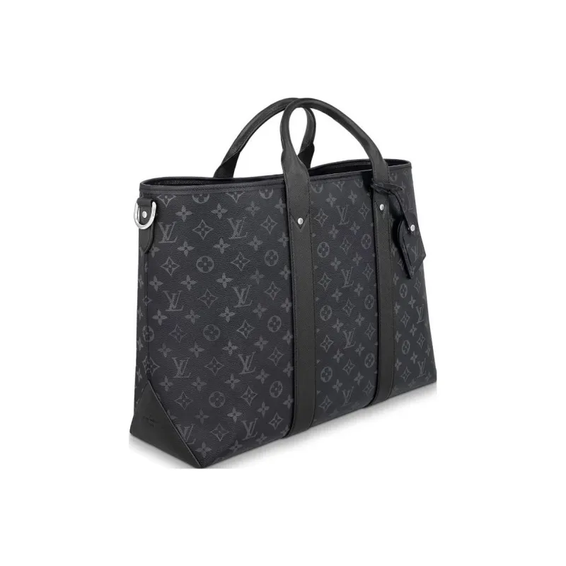 LOUIS VUITTON Weekend Tote Nm Black-1