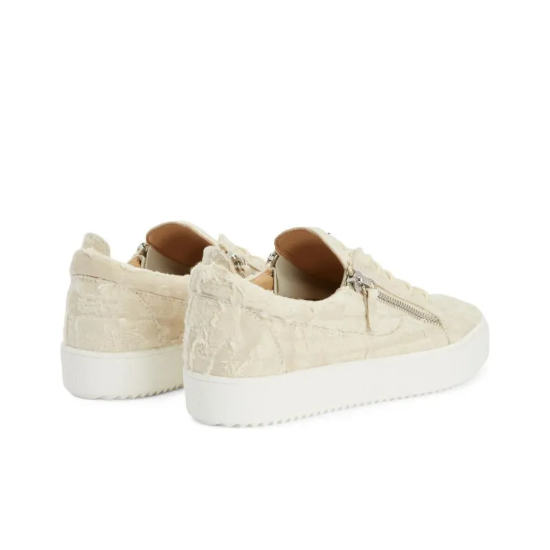 Giuseppe Zanotti Frankie Distress detail Sneakers-4