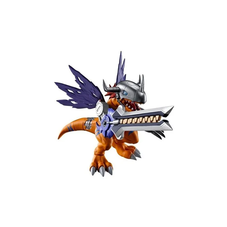 BANDAI Metal Greymon Toy, Palm Activated, Beastman Garurumon, Reinforced Armor Assembled Models-1