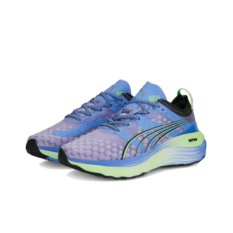 PUMA ForeverRun Nitro 'Elektro Purple Fizzy Lime' Women's-2