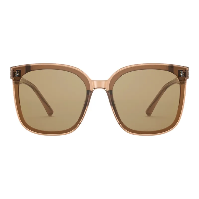PARZIN Plate Frame EMS Square Sunglasses Unisex-13