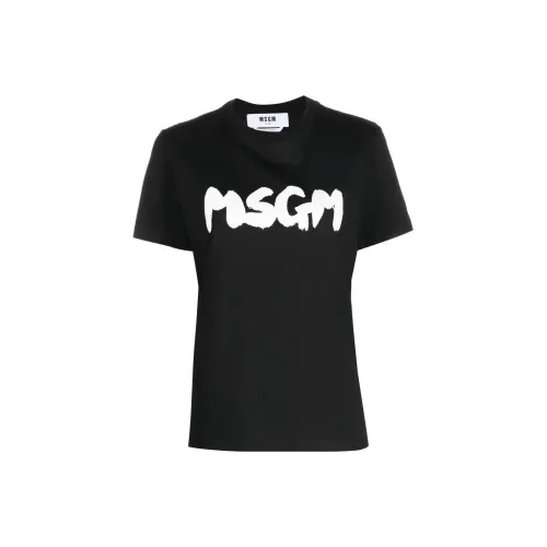 MSGM T-Shirts Women's Black