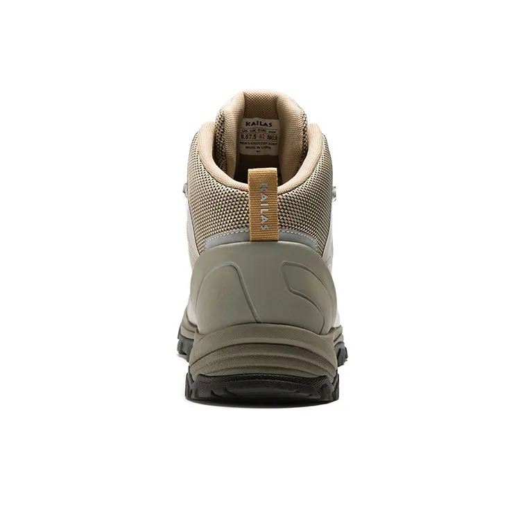 KAILAS Sky Line Horizon Wear Resistant Breathable Water Resistant High Top Outdoor Shoes Men's Sand Cyan-3