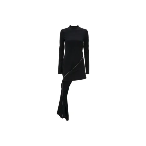 JW Anderson Long-Sleeved Dresses Women's Black