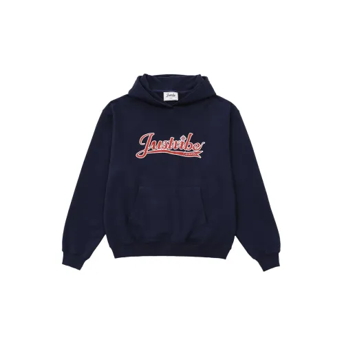 JUST VIBE Sweatshirts Unisex Navy Blue