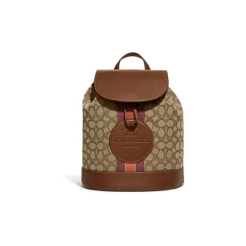 COACH Dempsey 26 Signature Jacquard Stripe Backpack