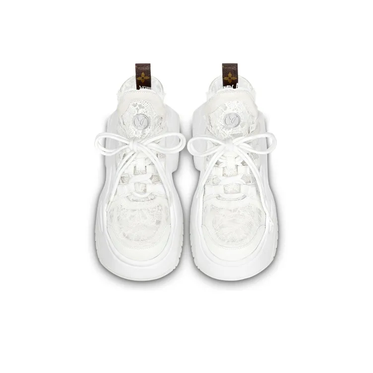 LOUIS VUITTON Archlight 2.0 Platform Sneakers 'White Lace' Women's-3