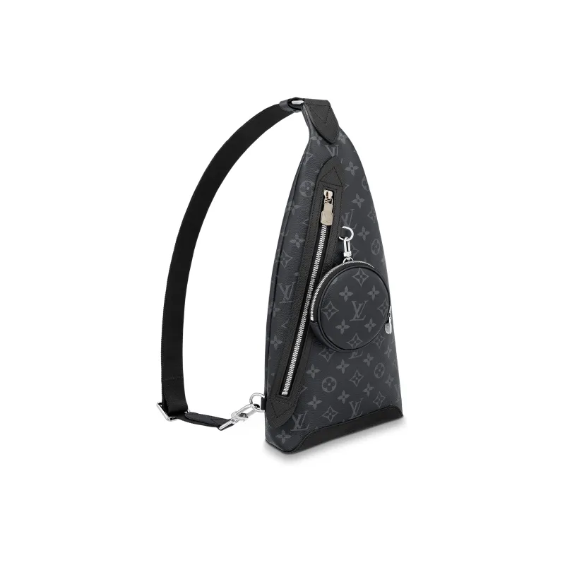 LOUIS VUITTON Duo Sling Bag Black-1