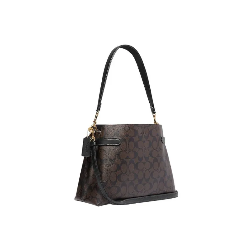 COACH PVC Portable Crossbody Bag Shoulder Bag Women's Multicolor-1