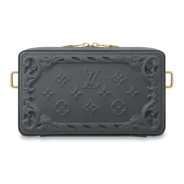 LOUIS VUITTON Soft Trunk Wearable Wallet Dark Shadow Gray-2