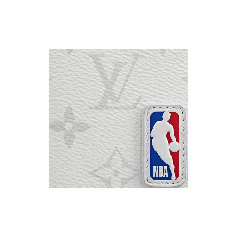 LOUIS VUITTON Coated Canvas Wallet Regular Men's White-4