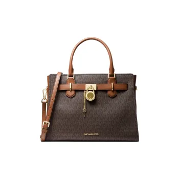 MICHAEL KORS Hamilton Medium Logo Satchel