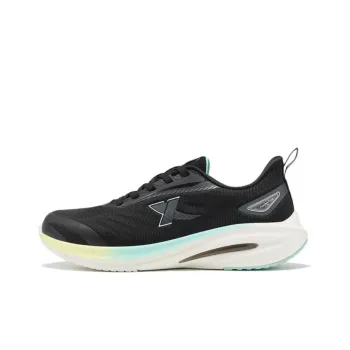 XTEP Lighten 7.0 Anti Slip And Wear Resistant Breathable Low Top Running Shoes Women's Black