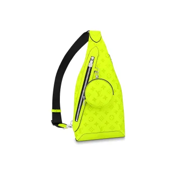 LOUIS VUITTON Duo Sling Bag Neon Yellow