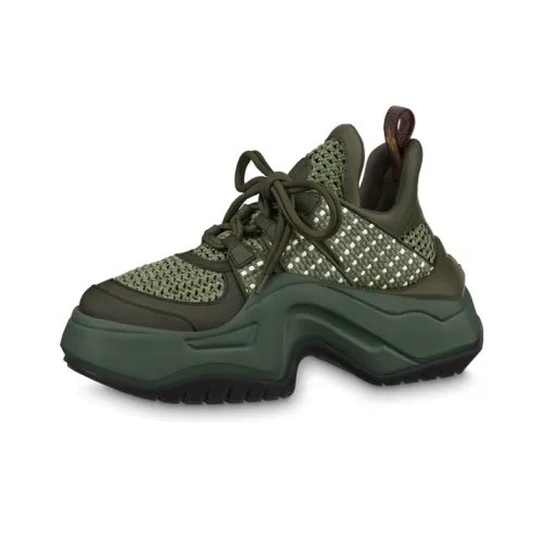 LOUIS VUITTON Archlight 2.0 Casual Shoes Women's Low-Top Green