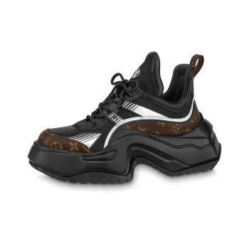 LOUIS VUITTON Archlight 2.0 Low Top Sports Casual Shoes Women's Black Brown