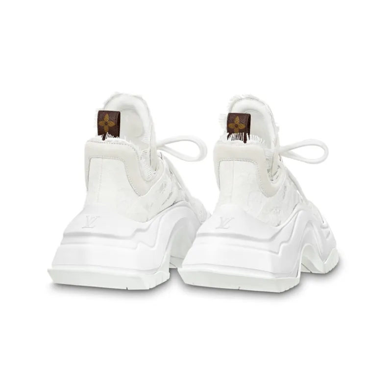 LOUIS VUITTON Archlight 2.0 Platform Sneakers 'White Lace' Women's-2