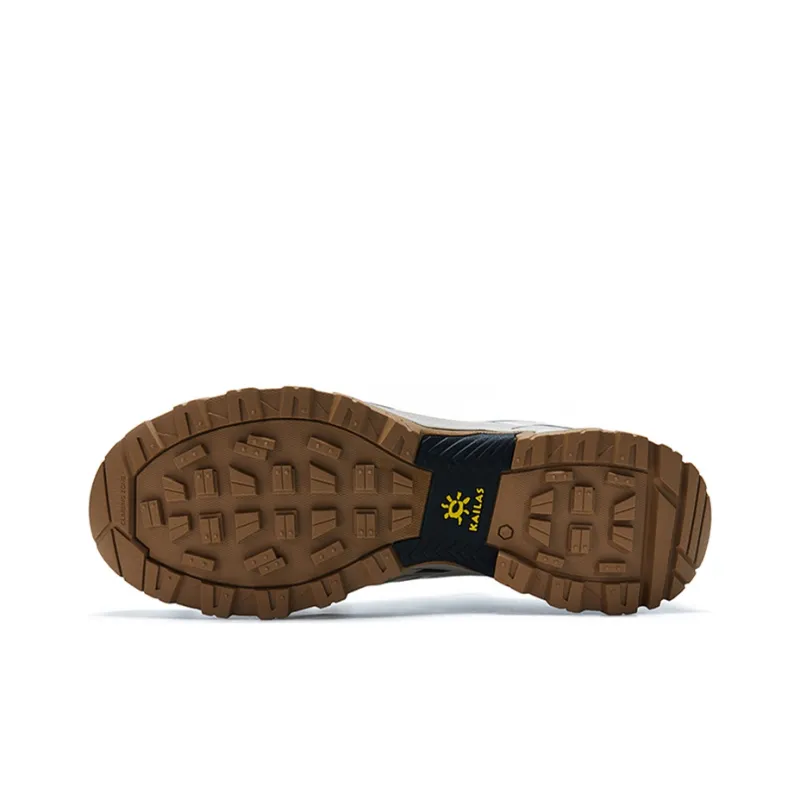 KAILAS Abrasion Resistant Waterproof And Breathable Coverage Balance Low Top Running Shoes Men's Sandstone-3