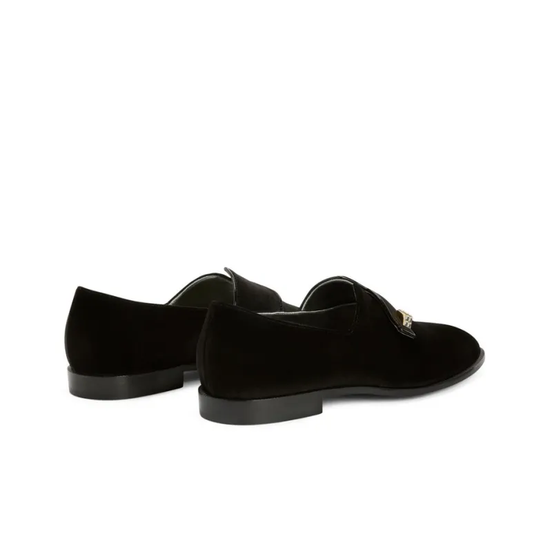 Giuseppe Zanotti Marty Velvet Loafers-3