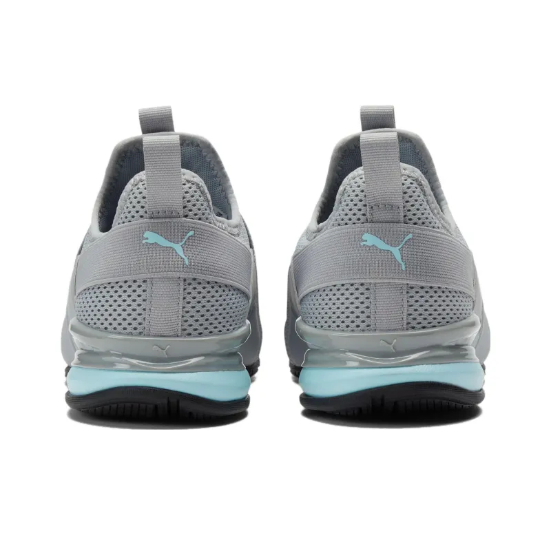 Puma Women's Axelion Slip-On 'Quarry Light Aqua'-3