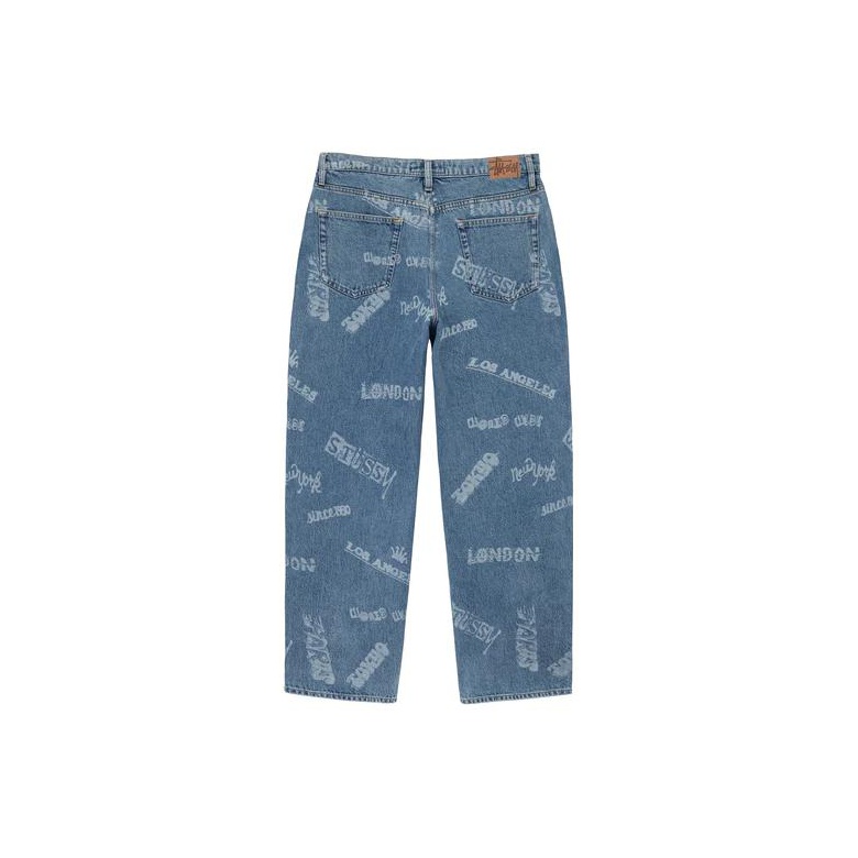Stussy Big Ol' Denim Jeans Black 32 - POIZON