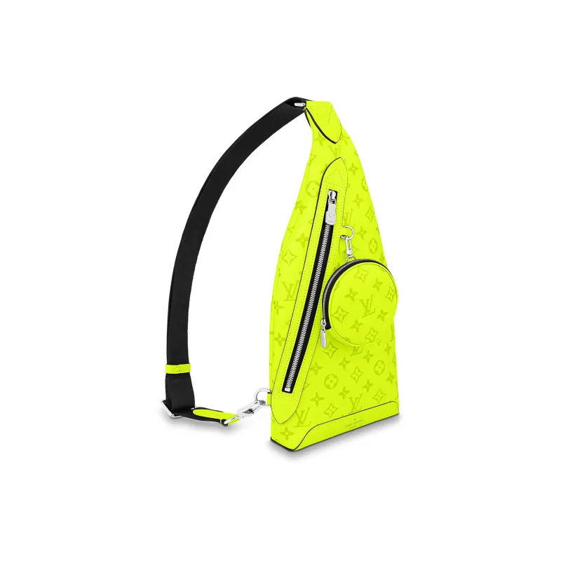 LOUIS VUITTON Duo Sling Bag Neon Yellow-1
