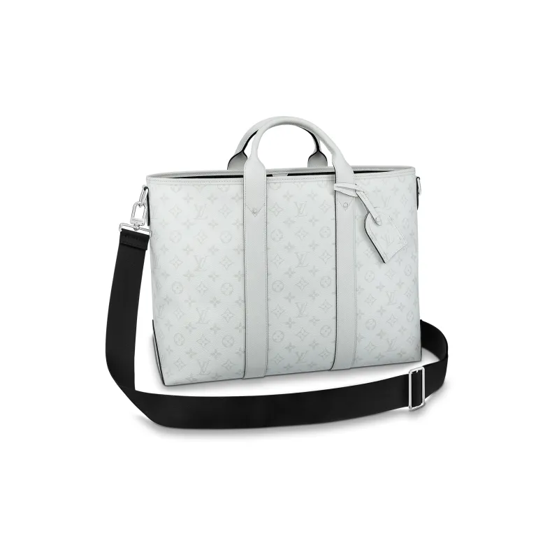 LOUIS VUITTON Weekend Tote Nm Optic White-0