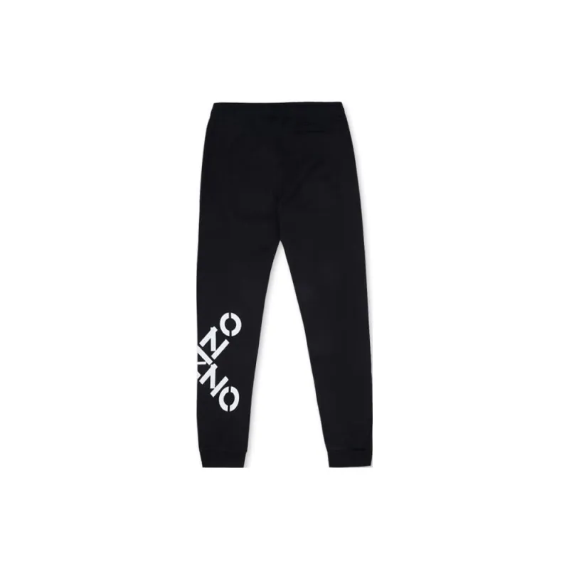 KENZO Knitted Sweatpants Men Black-1