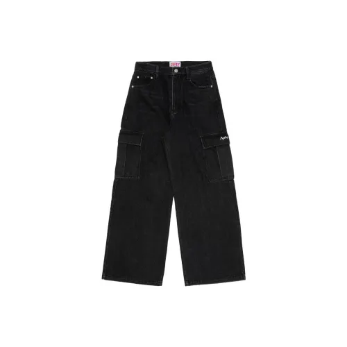A BATHING APE Jeans Women's Black
