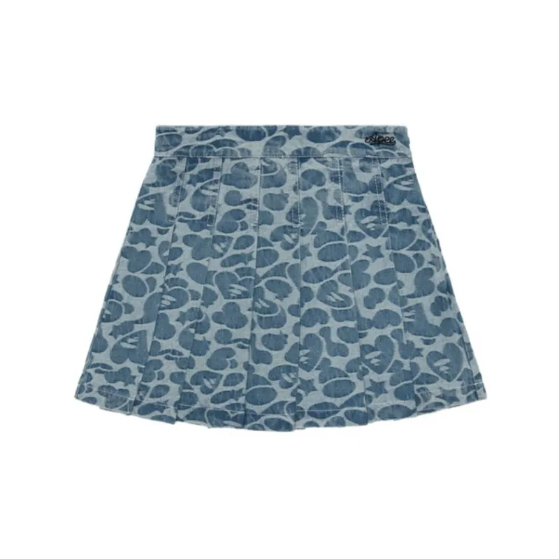 A BATHING APE Bape SS23 APEE By A BATHING APE Denim Short Skirts Women's-1