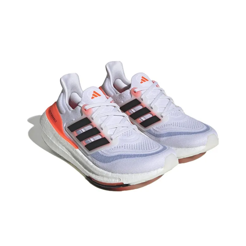 Adidas Ultra Boost Light White Black Solar Red Women's-2
