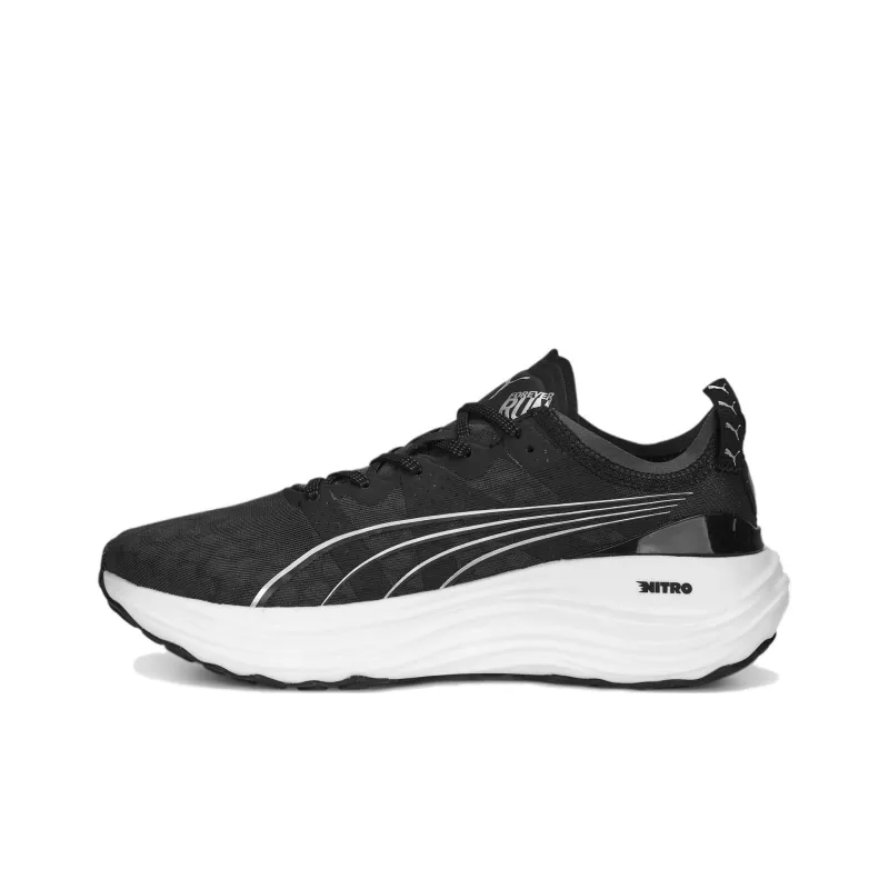 PUMA ForeverRun Nitro 'Black White' Women's-0