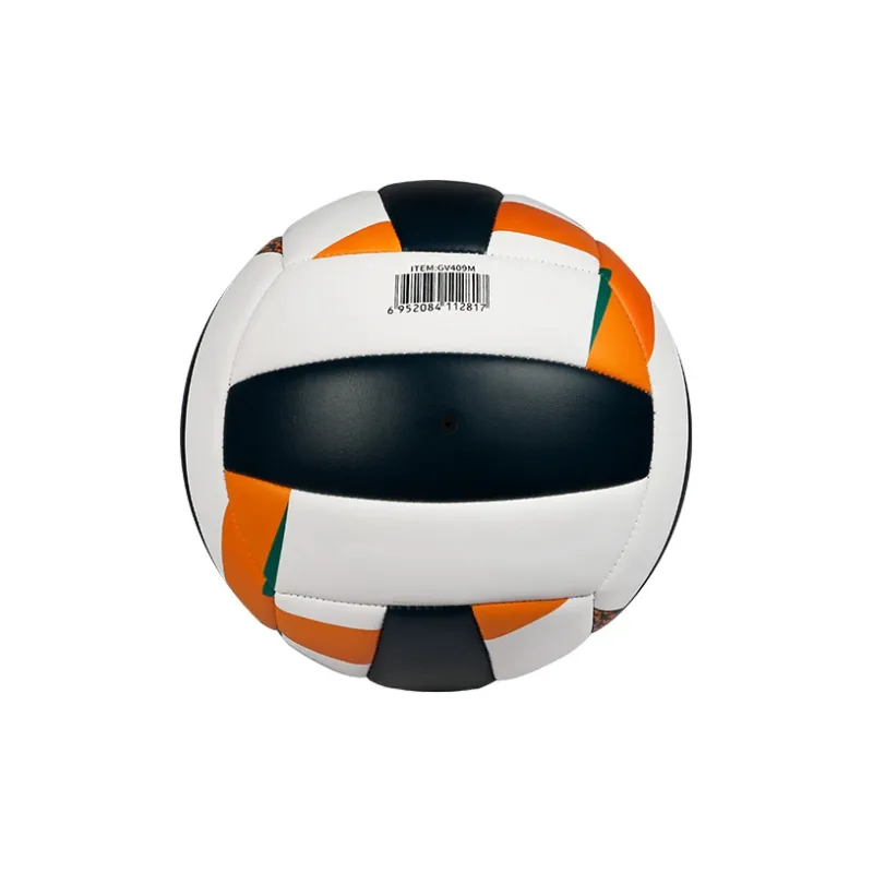 ProSelect PU Size 5 Volleyball Unisex Black White Orange-4