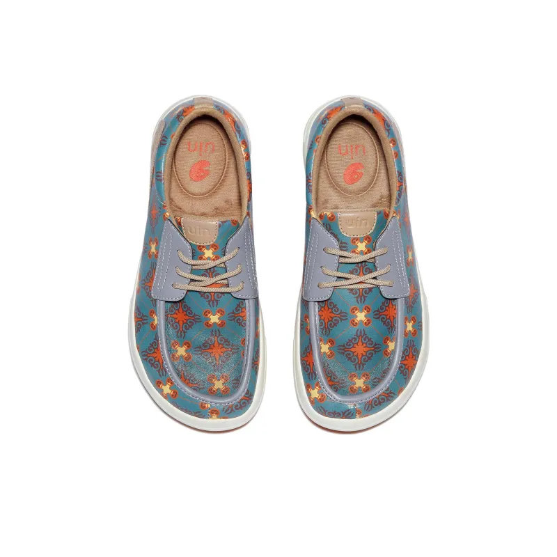 U.IN Painted Travel Shoes Andalusia 8 Skateboard Shoes Women's-4
