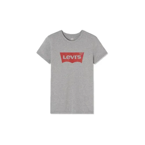 Levis T-Shirts Women's Gray