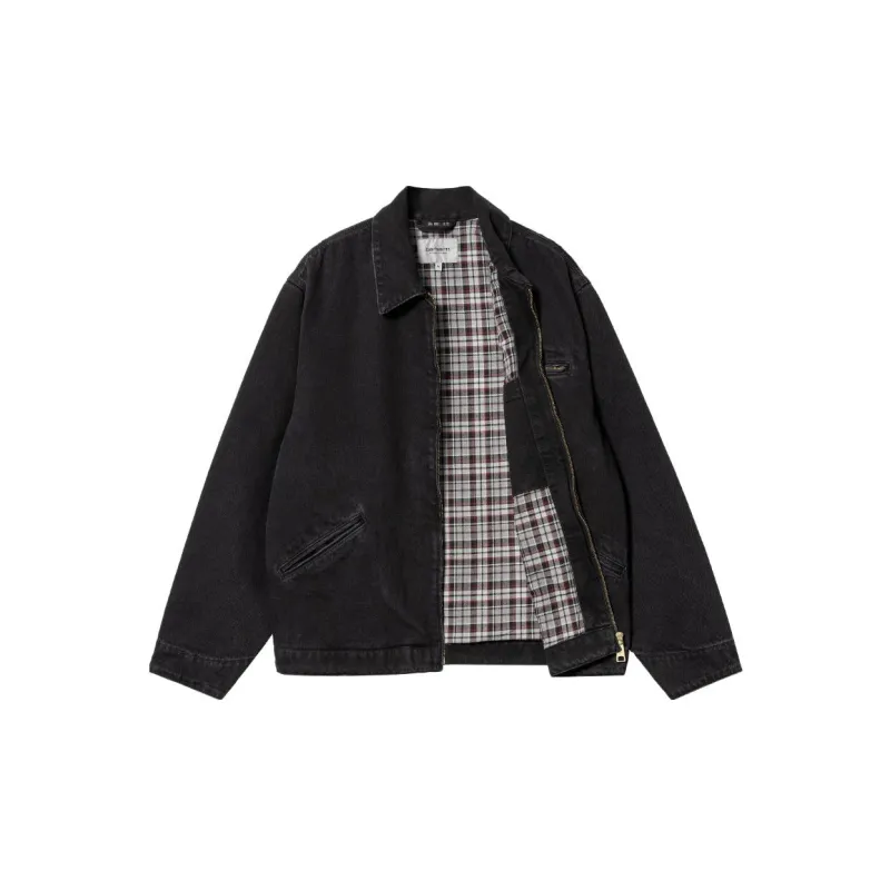 Carhartt WIP Denim Jackets Unisex Black-1