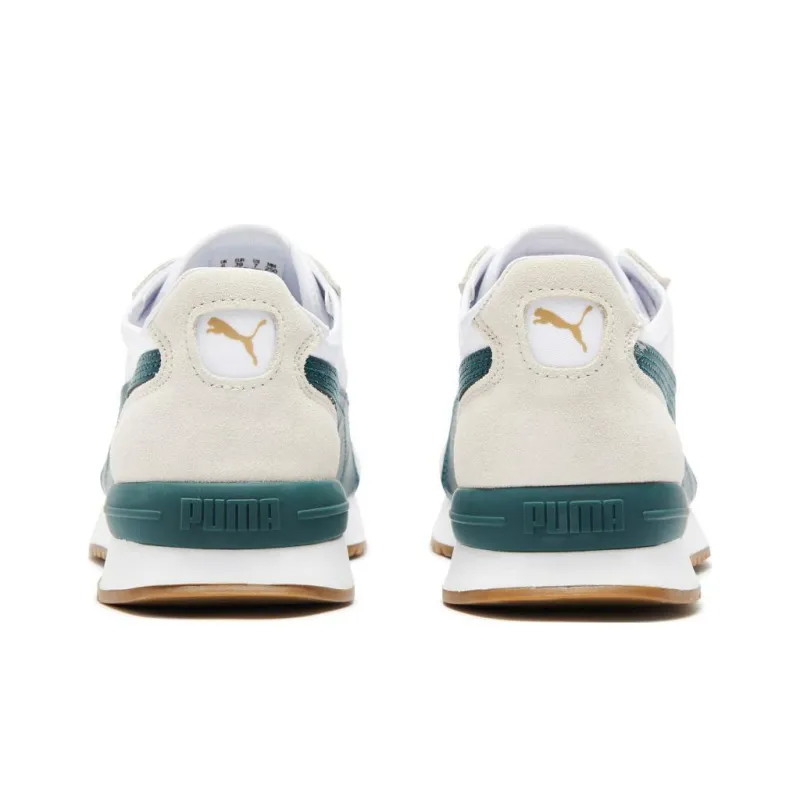 PUMA R78 Wind Nylon 'White Green'-4