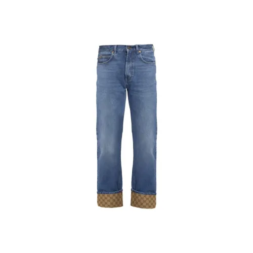 GUCCI Jeans Men Royal Blue