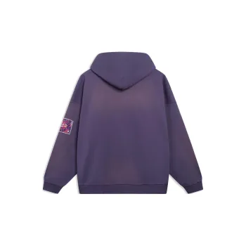 LiNing Sweatshirt Unisex Grape Gray Purple