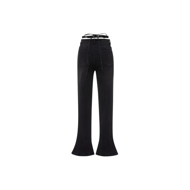 D'zzit Jeans Women's Black-1