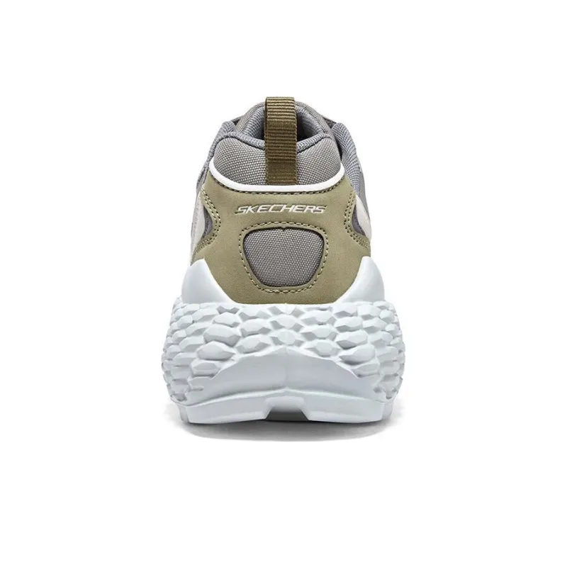 Skechers Monster Marathon Running Shoes 'Cream White Green Grey'-3