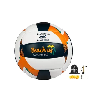 ProSelect PU Size 5 Volleyball Unisex Black White Orange