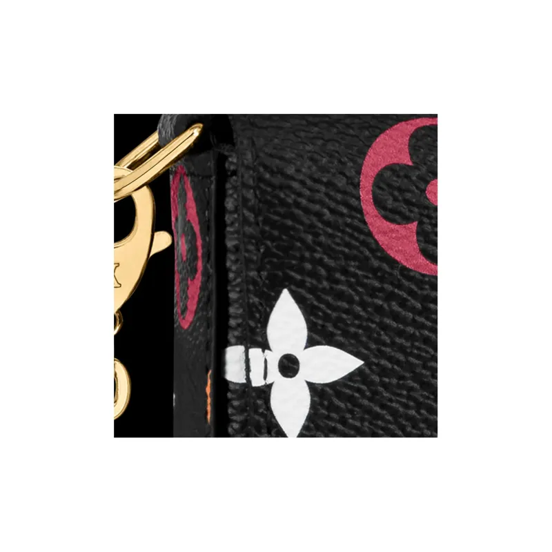 LOUIS VUITTON Felicie Pochette Game On Black-5