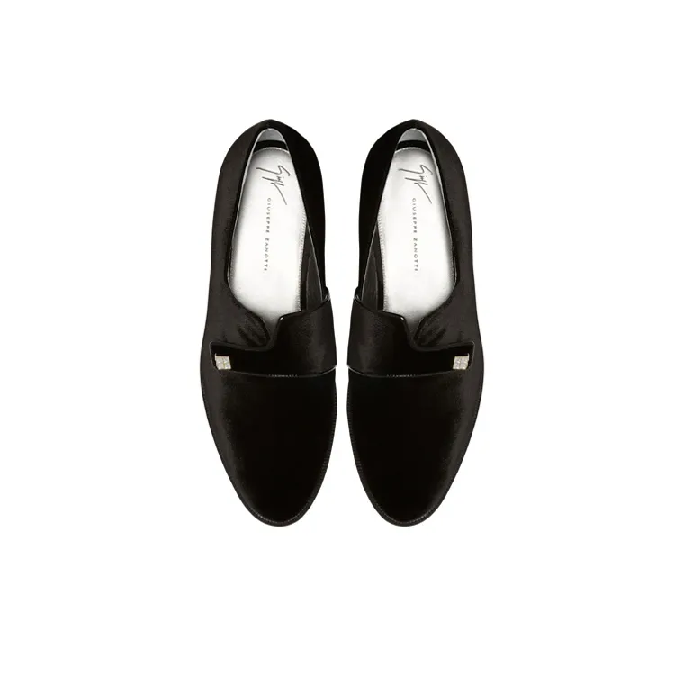 Giuseppe Zanotti Marty Velvet Loafers-4