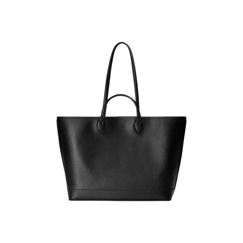 GUCCI GG Marmont Leather Tote Bag Shopping Bag Handbag Large Size Women's Black-3
