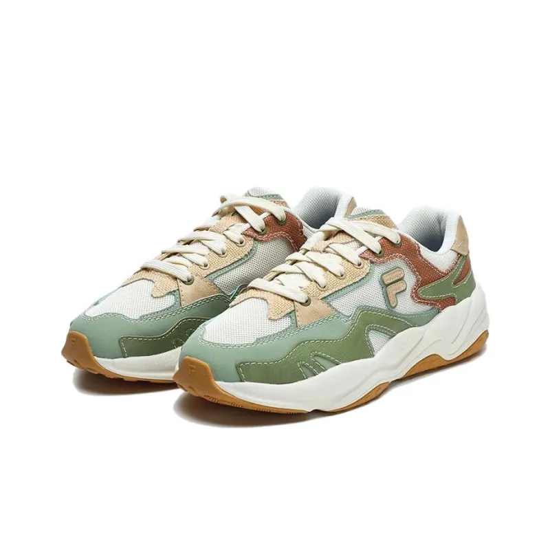 FILA FUSION Flash Sneakers 'Green White'-2