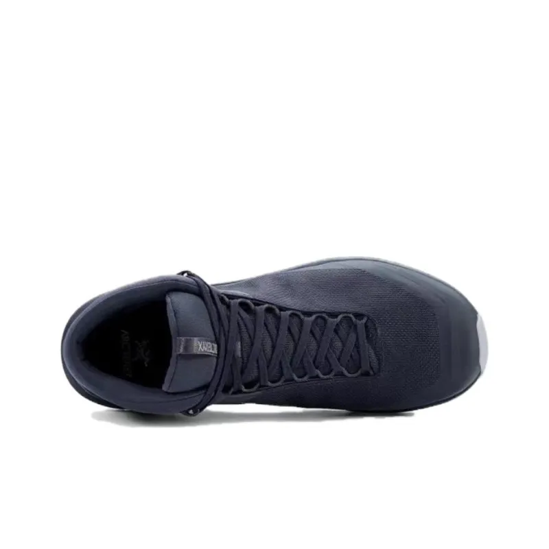 Arcteryx Aerios Gt Anti Slip Wear Resistant Mid Top Outdoor Shoes Unisex Ink Blue-2